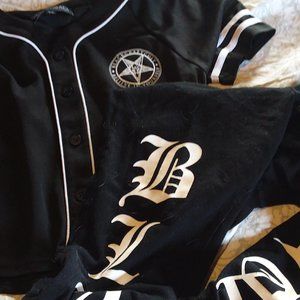 BlackCraft Cult crop top and stirrup pants